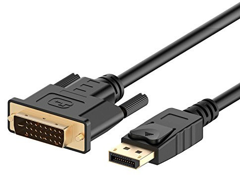 Humanitypd DisplayPort (DP) till DVI-kabel, guldpläterad, 1,5 m