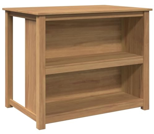 vidaXL Isola da Cucina Panama 112x77x90 cm in Legno Massello di Pino, Mobile da Cucina, armadietto da Cucina, Mobile da Cucina in Legno