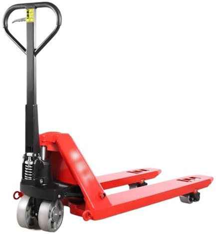 yixinzi-2024 Carretilla elevadora para paletas Transpaleta Manual de 10000KG con Ruedas, tamaño de Carretilla elevadora 1150mm*550mm Adecuada for manipulación de Materiales Transpaleta eléctrica