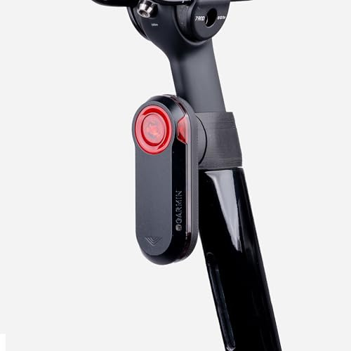 beSmart.bike - Cykelsadelstöd, 3D-Printad i Kolfiber, Cykelsadel för Garmin Varia 515, Kompatibel med Trek Madone 8, Klämfäste