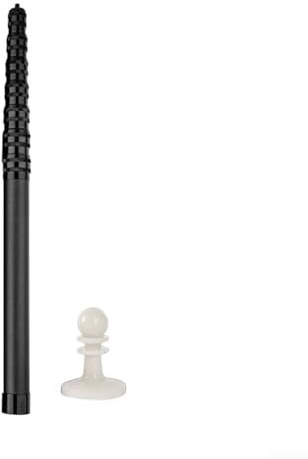 Adjustable Camping Canopy Poles, Carbon Fiber Tarp Support Rods for Outdoor Shelters, Lightweight and Easy to Carry (2.85meter)