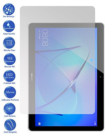 Todotumovil Protector de Pantalla Huawei T3 10 9.6 de Cristal Templado Vidrio 9H para Tablet
