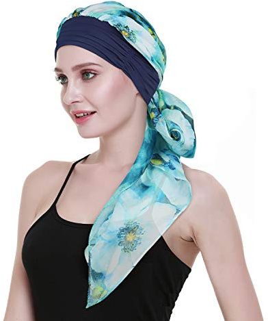 FocusCare i Capelli Lunghi Parrucca Accessorio Turbante Sciarpe Impronta chemio - Cappelli Beanie Bandana
