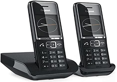 Telefono Senza Fili Gigaset COMFORT 550 duo Nero