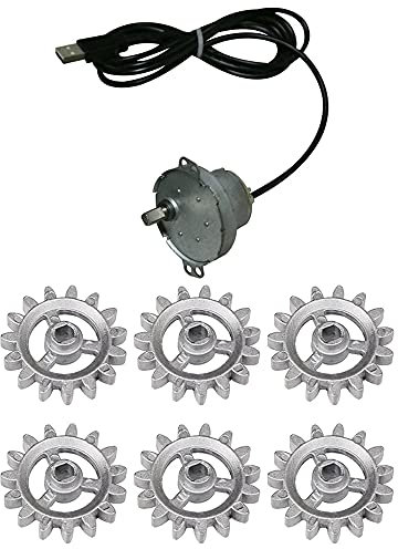 Dellx Automatische Rotisserie s Metall mit USB Kabel Motor DIY Automatic Set