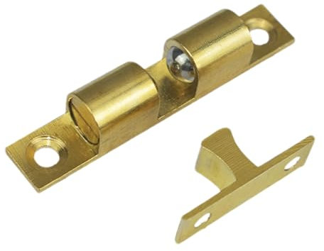 Messing Doppelkugelschnäpper Kugelschnäpper Möbelschnäpper - Doppel Kugelschnäpper Messing Türschapper Möbelschnäpper | Für Schränke, Bücherregale, Schranktüren