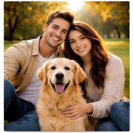 Sunwes Custom Canvas Prints Personalized with Your Photo, Graduation Gifts, Fathers Gifts, Ships Next Day Ready to Hang, Made in USA - Ideal for Wedding, Baby, Family & Pet Memorial Gift (11x14) Inch