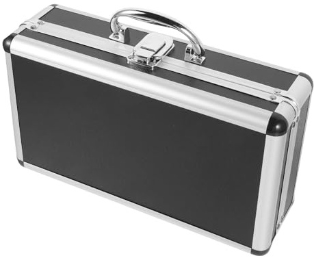 LAPYAPPE Estuche Rígido para Micrófono Inalámbrico Protección contra Golpes y Exterior de Abs Adecuado para Viajes y Transporte Seguro