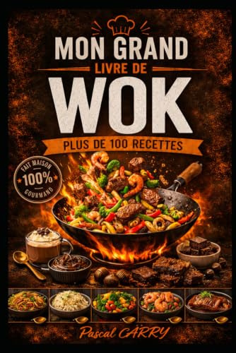 100 RECETTES WOK: Des recettes savoureuses, rapides et colorées pour cuisiner au wok au quotidien