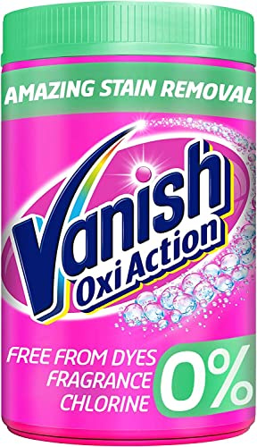 Vanish Fabric Stain Remover, Platinum Oxi Action Powder Crystal Whites, 1.41 kg