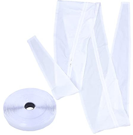 Operitacx Mobiles Klimagerät Fensterdichtung Abluftschlauchabdichtung Ohne Bohren Für Tragbare Klimaanlagen Mit Reißverschluss Für Effizientes Kühlen