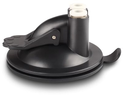 ROSAUI Dual Cat Teaser Wand Holder | Fixed Wand Attachment | Secure Suction Cup Base