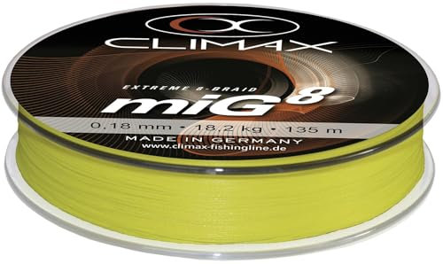 Climax miG8 Braid fluogelb 275m 0,20mm