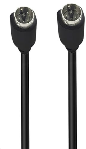 REITINGE Maschio alla linea S-video di BACCANO 5pins del cavo dell'adattatore del video 5Pin del maschio a maschio S video o del teatro domestico e uso