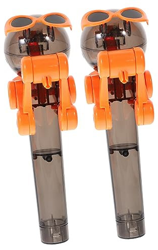 SUPVOX 2piezas Juguetes De Robot Lollipop para Almacenamiento De Divertidos y Descompresores para Diseño y Seguro Color Aleatorio