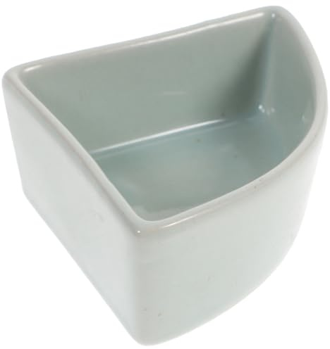 INOOMP Ciotola per Piccoli Animali in Ceramica Blu, Facile da Pulire e Adatta per Cibo Naturale, per Criceti e Ricci