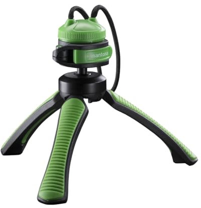 Mantona Kaleido Gaia Deep Grey – Minitrípode, Color Gris Oscuro