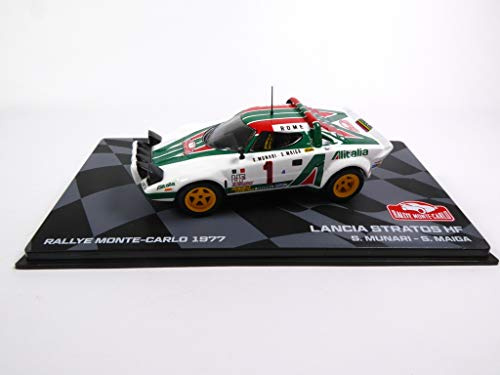 Eaglemoss Lancia Stratos HF 1977 Winner 1977 Monte-Carlo Munari 1/43 Ixo (BR3)