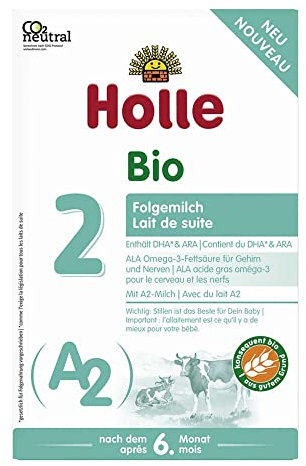 Holle Bio A2 Folgemilch 2, Karton, 400g