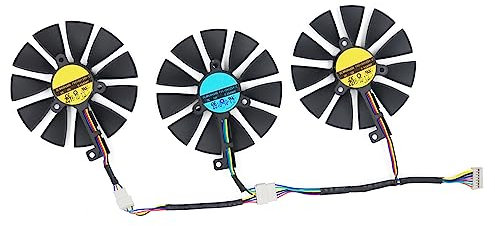 RAKSTORE FDC10H12S9-C Grafikkarten Lüfter Kompatibel mit ASUS ROG RTX 2060 2060 SUPER RTX 2070 Leiser Kühler Lüfter Ersatzlüfter