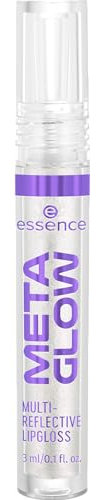 Essence Cosmetics Lucidalabbra Multiriflettente Meta Glow, Curativo, Risultato Istantaneo, Lucida, Brillante, 3 ml