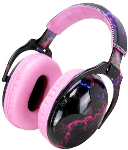 PROTEAR Ear Defenders - Equipo sensorial para autismo, bonitos auriculares con cancelación de ruido para niños y adolescentes, ideales para fuegos artificiales, conciertos, eventos, SNR 28 dB