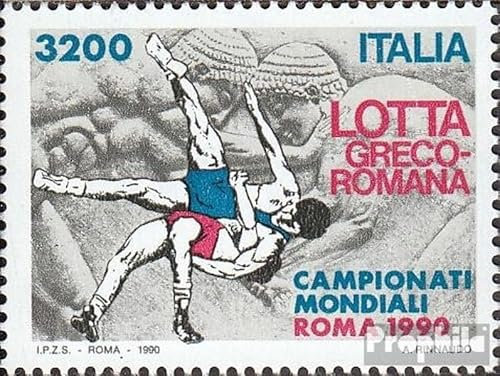 Prophila Collection Italien 2160 (kompl.Ausg.) gestempelt 1990 WM der Ringer (Briefmarken für Sammler) Kampfsport (Boxen/Fechten/Ringen/Karate …)