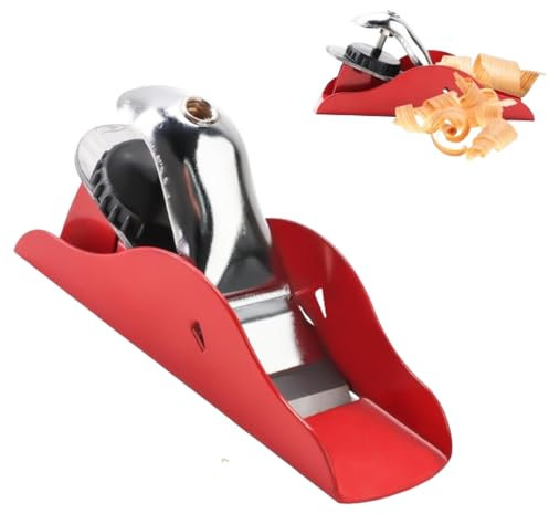 Mini Cepilladora Manual Para CarpinterÍA,Cepillo Carpintero Ajustable Para Trabajos Precisos,Herramientas Carpinteria Madera,Cepilladora De Madera,Compacta Y Liviana Para Alisar Superficies De Madera