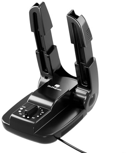 DR.PREPARE Schuhtrockner Elektrisch Fußwärmer Schuhheizung Schuhwärmer Schuhe Stiefeltrockner Handschuhtrockner Trocken mit Wärmegebläse Schnelltrocknung für Schuhe Hüte Skischuhe, Knopftyp