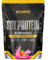 Soy Protein Powder - 90% Plant-Based Protein for Lean Muscle Growth, Supports Weight Management & Digestive Health | 100% Vegan-Friendly, Gluten-Free - by XCelerate Nutrition (1Kg, Strawberry)