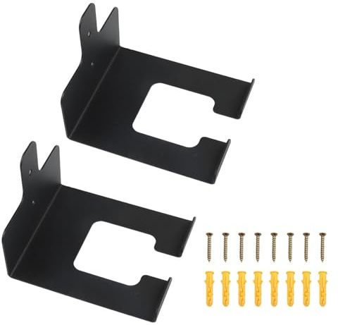 FACAIIO Support mural robuste pour outils de jardin, coupe-bordures, pelles, râteaux et balais