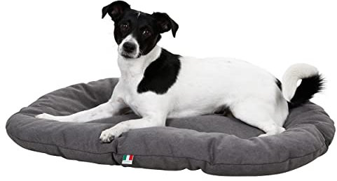 Kerbl Pet Liegekissen Lucca grau, 80x54 cm