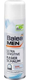 Balea MEN - Schiuma da barba ultra sensibile, 1 x 300 ml