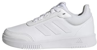 adidas Tensaur Sport Training Lace Shoes, Zapatillas de Deporte Unisex niños, Cloud White Cloud White Grey One, 30 EU