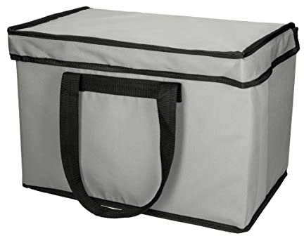 EHREMANN.Help Isoliertasche Warmhaltetasche 44 x 27 x 30cm Warmhaltebox für Lieferservice | Faltbare Delivery Bag | Thermotasche groß auch für Einkäufe geeignet