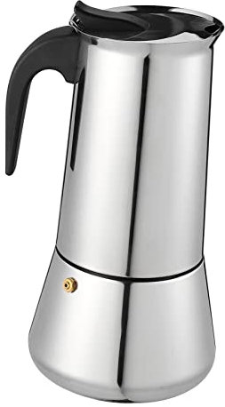 Hemobllo 1pieza Cafetera Espresso De Acero Inoxidable Para Diseño Elegante Para Café Té y Bebidas Calientes