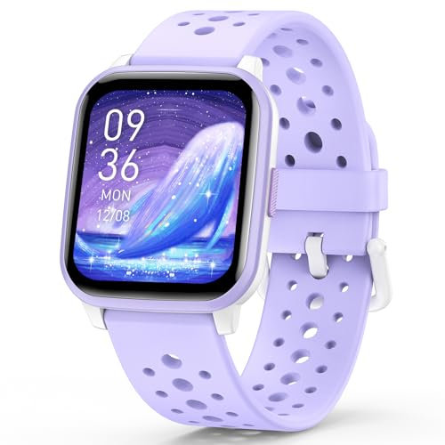 Butele Kinder Smart Watch Mädchen Jungen für Kinder Geschenke für 4-16 Jahre alt mit Schlafmodus 19 Sportmodi Schrittzähler Geburtstagsgeschenk