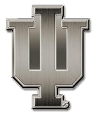 Rico Industries NCAA Indiana Hoosiers Standard Antique Nickel Auto Emblem for Car/Truck/SUV