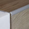 PROVISTON | Profilé de bordure et de finition | Aluminium | 10 x 25 x 1000 x 3 mm | Argent | Profil d'insertion | Barre de finition | Profil de sol
