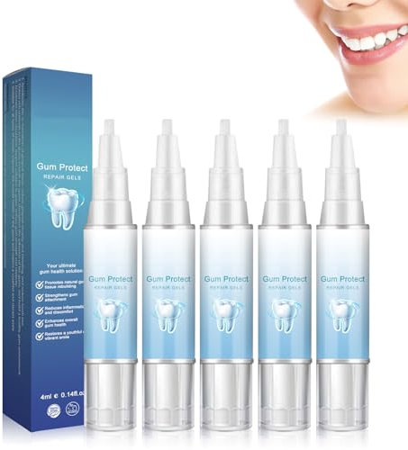 Neslemy™ Zahnfleischschutz-Therapiegel, Dentizen Zahnfleischtherapie-Gel, Zahnfleischreparatur-Behandlungsgel, Zahnaufhellung Zahnfleischschutz, Neslemy Zahnfleischgel, Zahnaufhellungsgel (5pcs)