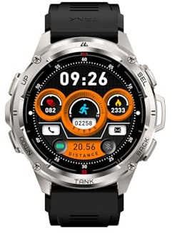 KOSPET 14000014000 Smartwatch T3 Ultra, 1,4 AMOLED, GPS, vattentät silver
