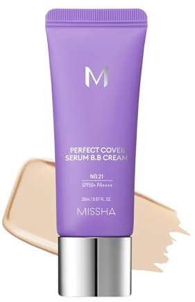 Missha M Perfect Cover Serum BB Cream No. 21 Light Beige, 20ml