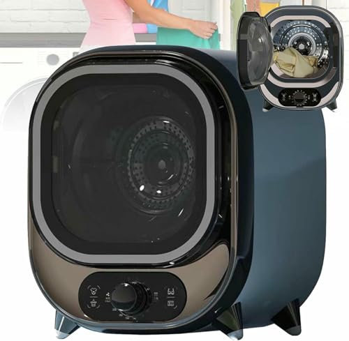 VYUJHNBG Asciugatrice a condensazione Portatile, asciugatrice compatta ventilata, Piccola asciugatrice da banco per Appartamento, casa, dormitorio