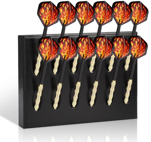 BEIMEIII 1 Stück Darthalter Dartpfeile Halterung Ständer Holz Dartpfeile Halter Schwarz Dart Zubehör Darthalter Holz Dart Ständer für Jede Art von Darts für Steeldarts und Softdarts