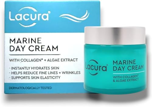 Ark Future Lacura Hydrating Face Moisturiser with Collagen & Algae Extract | Anti-Ageing Skincare for Radiant Skin (1x, Day Cream)