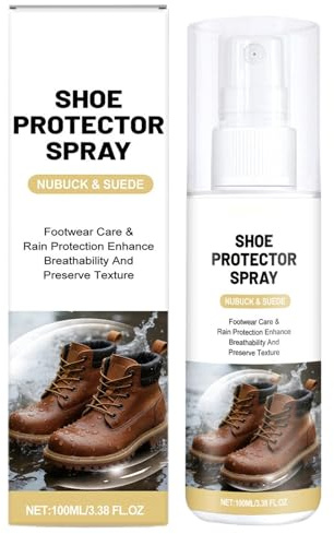 YRTUOP Spray Imperméabilisant Chaussures,Protection Imperméable à l'Eau et Résistante à la Pluie,Bouclier Hydrofuge pour Cuir et Tissu | pour Chaussures en Toile Bottes et Articles en Mesh