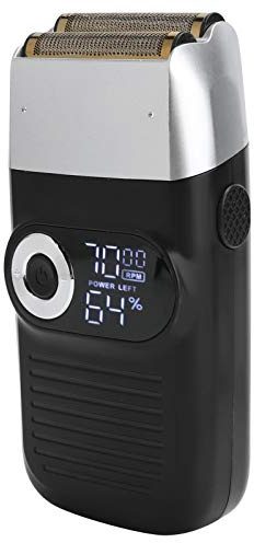 Afeitadora eléctrica de láminas, maquinilla de afeitar eléctrica con carga USB, maquinilla de afeitar para hombres recargable inalámbrica, afeitadora profesional para hombres, maquinilla de