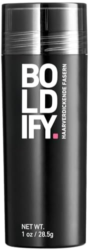 BOLDIFY Fibres Capillaires Naturelles - 28.5g - Poudre Densifiante – Masque la Perte de Cheveux en 15s – Pour Hommes et Femmes (Marron Clair)