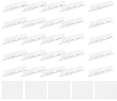 sourcing map Hanging File Folder Tabs, 4 Inch Insertable Tabs and Inserts Plastic Clear File Organizer Labels Filing for Folder Quick Identification, Clear, 100 Pcs