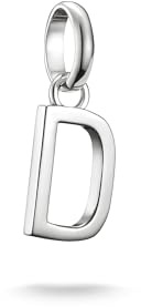 Thomas Sabo Charm Club Connect Charm-Hängsmycke Bokstav Återvunnet 925 Silver